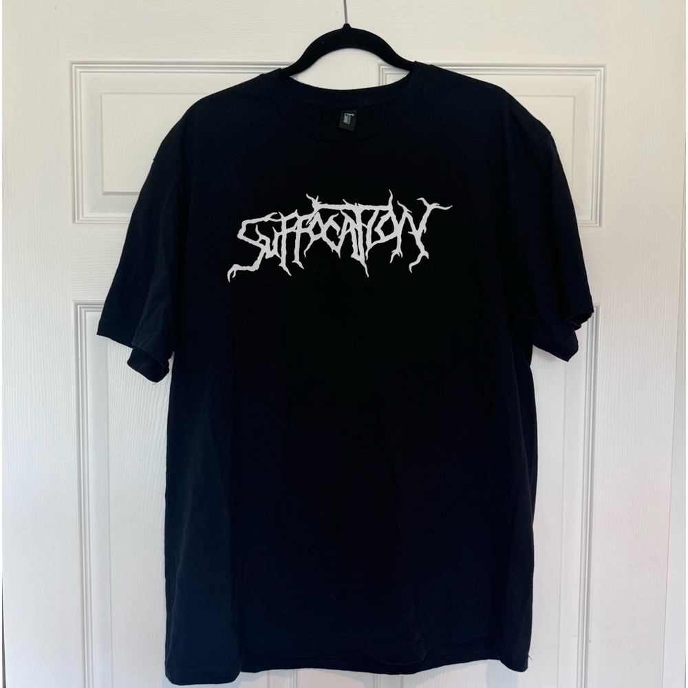 Death Metal logo shirt, Suffocation, Size XL